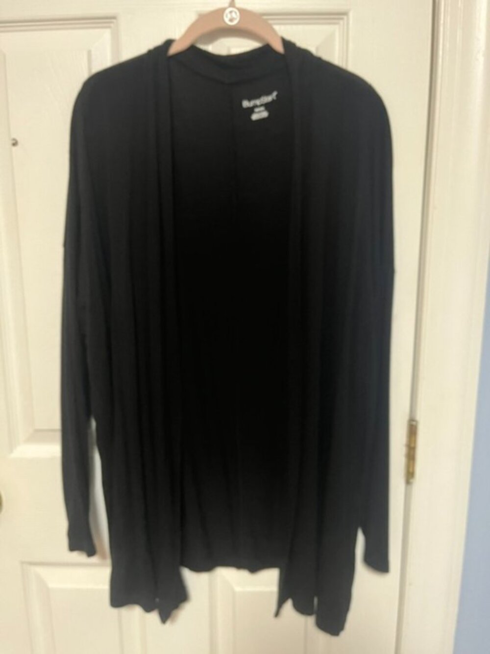 Maternity Postpartum Soft Black Cardigan